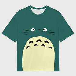 Мужская футболка оверсайз Totoro
