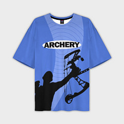 Мужская футболка оверсайз Archery
