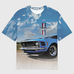 Мужская футболка оверсайз Mustang