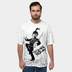 Футболка оверсайз мужская My Chemical Romance, цвет: 3D-принт — фото 2