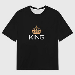 Мужская футболка оверсайз Король