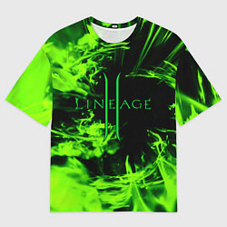Футболка оверсайз мужская LINEAGE 2, цвет: 3D-принт