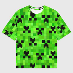 Футболка оверсайз мужская MINECRAFT, цвет: 3D-принт