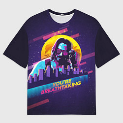 Мужская футболка оверсайз You Are Breathtaking!