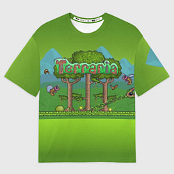 Мужская футболка оверсайз Terraria