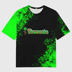 Футболка оверсайз мужская Terraria, цвет: 3D-принт