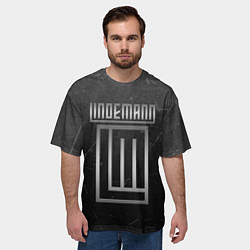 Футболка оверсайз мужская LINDEMANN, цвет: 3D-принт — фото 2