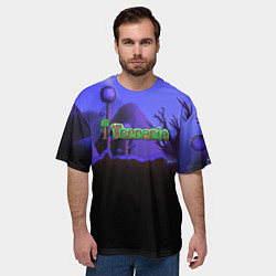 Футболка оверсайз мужская TERRARIA, цвет: 3D-принт — фото 2
