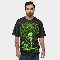 Футболка оверсайз мужская Cthulhu, цвет: 3D-принт — фото 2