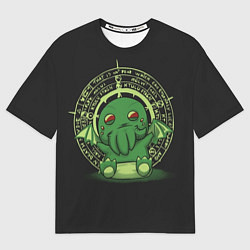 Мужская футболка оверсайз Ктулху