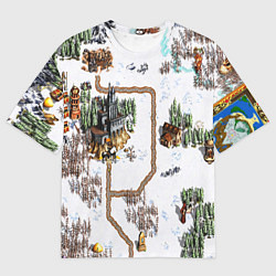 Футболка оверсайз мужская Heroes of Might and Magic, цвет: 3D-принт