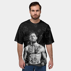 Футболка оверсайз мужская CONOR McGREGOR, цвет: 3D-принт — фото 2