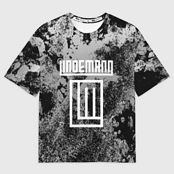 Футболка оверсайз мужская LINDEMANN, цвет: 3D-принт