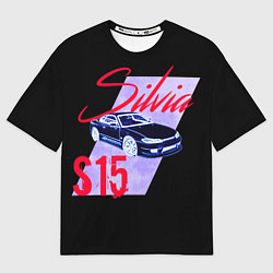 Футболка оверсайз мужская S15, цвет: 3D-принт