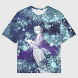 Мужская футболка оверсайз Tomoe Kamisama