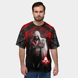 Футболка оверсайз мужская Assasin's creed, цвет: 3D-принт — фото 2