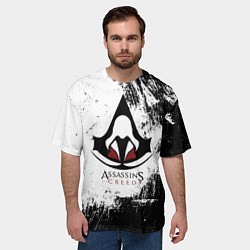 Футболка оверсайз мужская Assasin's creed, цвет: 3D-принт — фото 2