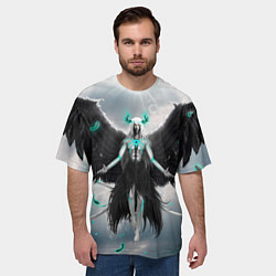 Футболка оверсайз мужская Bleach anime art, цвет: 3D-принт — фото 2