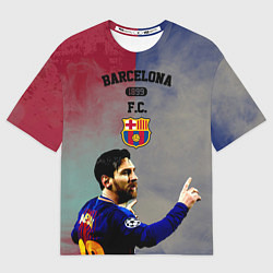 Мужская футболка оверсайз Messi