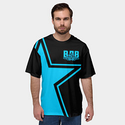 Футболка оверсайз мужская ВДВ, цвет: 3D-принт — фото 2