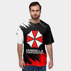 Футболка оверсайз мужская UMBRELLA CORP, цвет: 3D-принт — фото 2