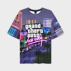 Мужская футболка оверсайз Grand Theft Auto Vice City