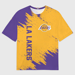 Мужская футболка оверсайз LA LAKERS