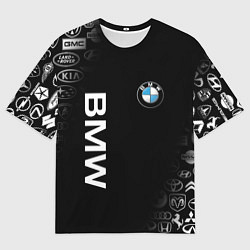 Мужская футболка оверсайз BMW