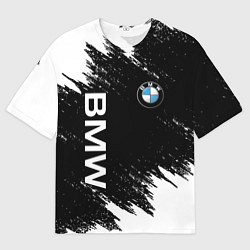 Футболка оверсайз мужская BMW, цвет: 3D-принт