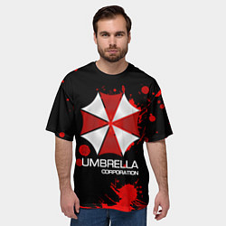 Футболка оверсайз мужская UMBRELLA CORP, цвет: 3D-принт — фото 2