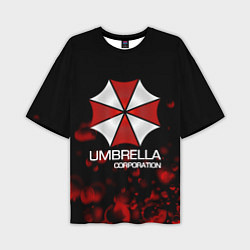 Футболка оверсайз мужская UMBRELLA CORP, цвет: 3D-принт