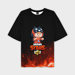 Мужская футболка оверсайз Brawl Stars Bea