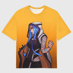 Мужская футболка оверсайз Maya