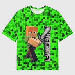 Мужская футболка оверсайз MINECRAFT