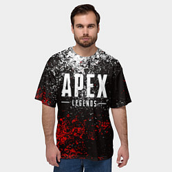 Футболка оверсайз мужская APEX LEGENDS, цвет: 3D-принт — фото 2