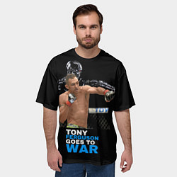 Футболка оверсайз мужская Tony Ferguson, цвет: 3D-принт — фото 2