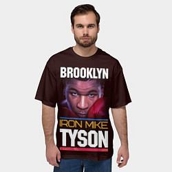 Футболка оверсайз мужская Mike Tyson, цвет: 3D-принт — фото 2