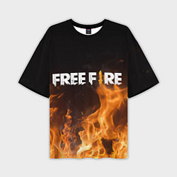 Мужская футболка оверсайз FREE FIRE