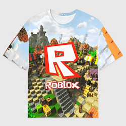Футболка оверсайз мужская ROBLOX, цвет: 3D-принт