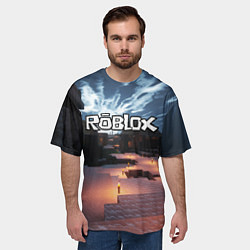 Футболка оверсайз мужская ROBLOX, цвет: 3D-принт — фото 2