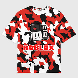 Футболка оверсайз мужская ROBLOX, цвет: 3D-принт