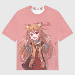 Мужская футболка оверсайз Raphtalia