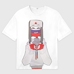 Футболка оверсайз мужская Country Humans, цвет: 3D-принт