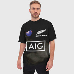 Футболка оверсайз мужская ALL BLACKS, цвет: 3D-принт — фото 2