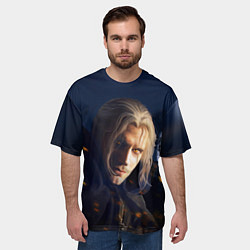 Футболка оверсайз мужская ВЕДЬМАК, цвет: 3D-принт — фото 2