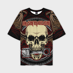 Мужская футболка оверсайз Iron Maiden