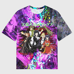 Мужская футболка оверсайз Bungou Stray Dogs