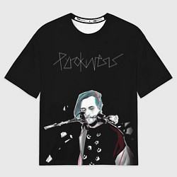 Мужская футболка оверсайз PYROKINESIS