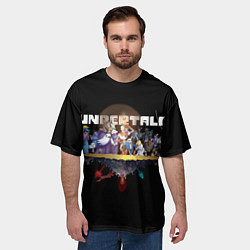 Футболка оверсайз мужская Undertale, цвет: 3D-принт — фото 2
