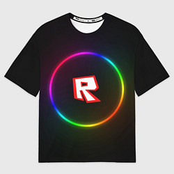 Футболка оверсайз мужская Roblox, цвет: 3D-принт